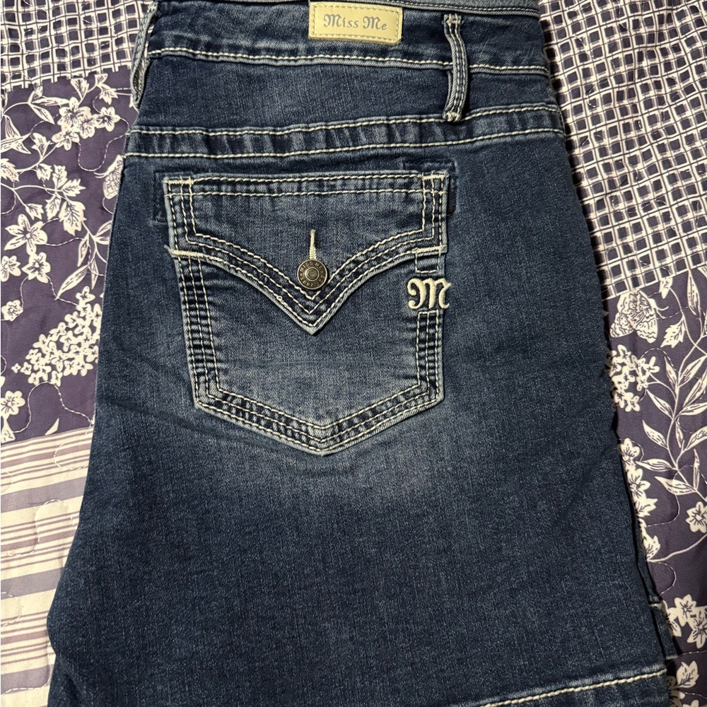 Miss Me Women's Dark Blue Boot Cut Jeans